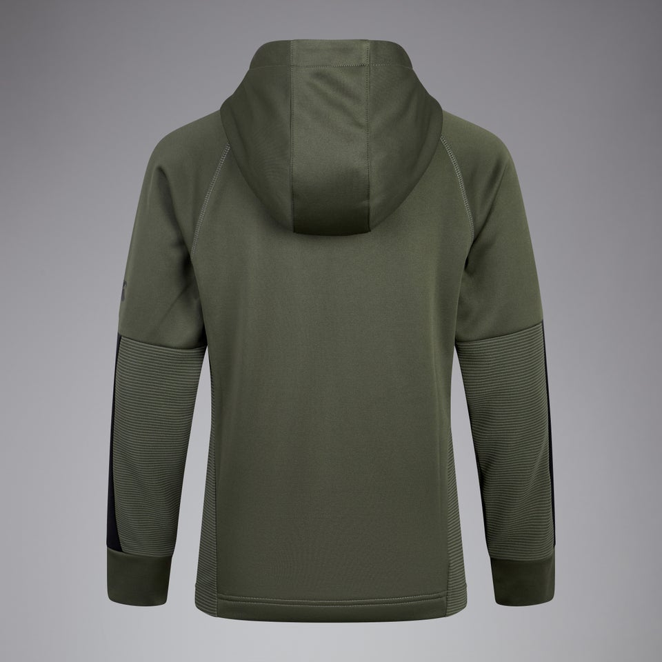 Junior Unisex Overhead Training Hoody Green