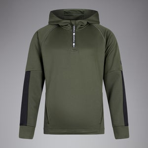 Junior Unisex Overhead Training Hoody Green