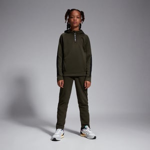 Junior Unisex Overhead Training Hoody Green