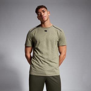 CANTERBURY COT/POL SS TRAINING TEE AM GREEN