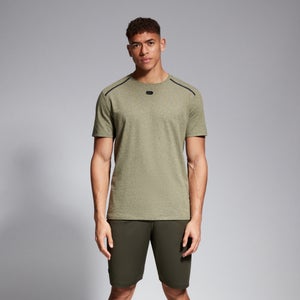 CANTERBURY COT/POL SS TRAINING TEE AM GREEN