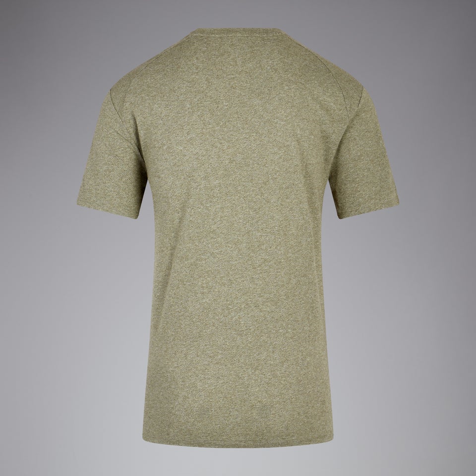 CANTERBURY COT/POL SS TRAINING TEE AM GREEN