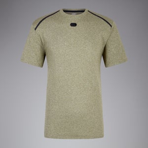 CANTERBURY COT/POL SS TRAINING TEE AM GREEN