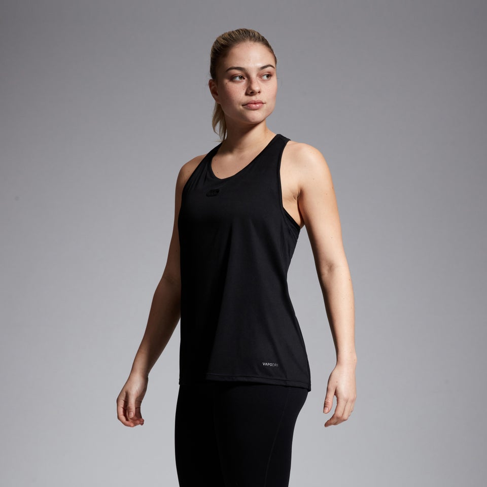 Womens Vapodri Superlight Racerback Vest Black