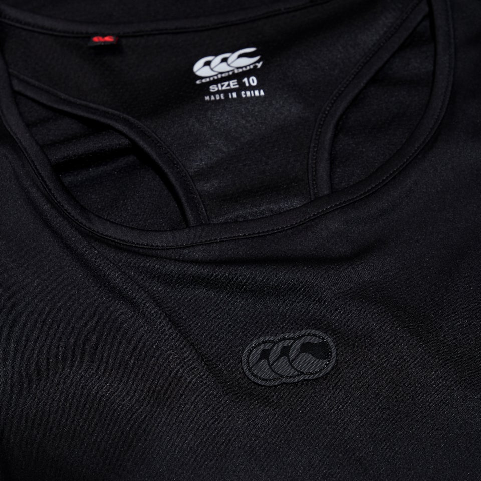 CANTERBURY VAPODRI S.LIGHT RACERBACK VEST AF BLACK