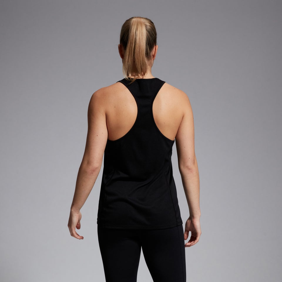 Womens Vapodri Superlight Racerback Vest Black