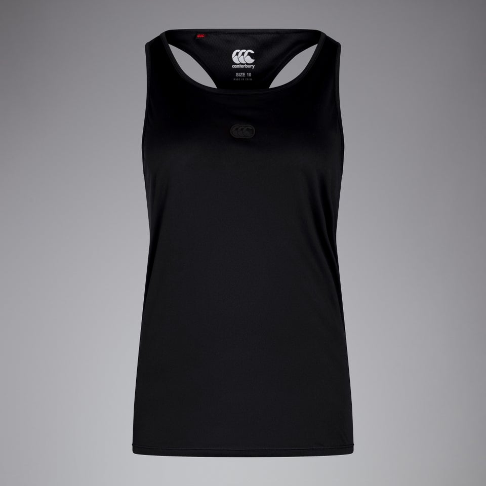 CANTERBURY VAPODRI S.LIGHT RACERBACK VEST AF BLACK