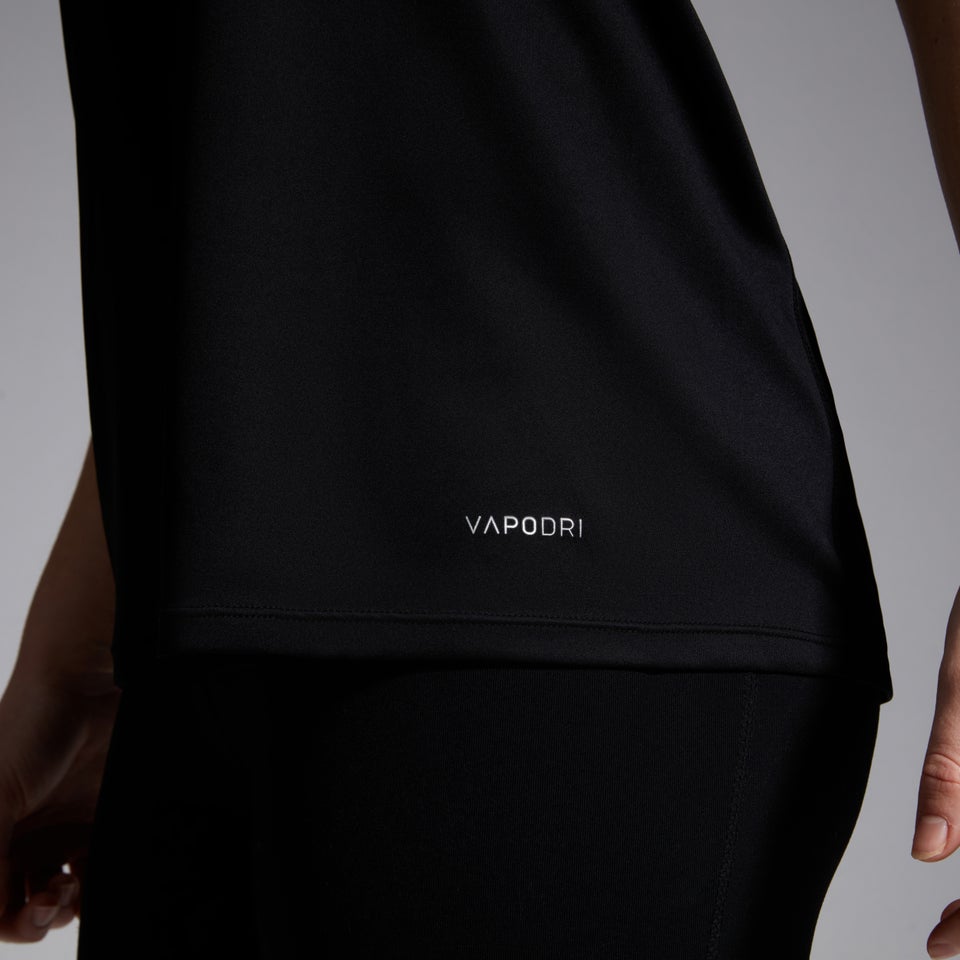 Womens Vapodri Superlight Racerback Vest Black