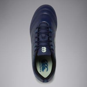 Junior Unisex Stampede Team Soft Ground Boots Blue