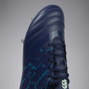 Junior Unisex Stampede Team Soft Ground Boots Blue