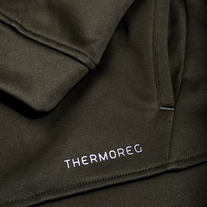 Junior Unisex 1/2 Zip Thermoreg Fleece Green