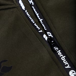 Junior Unisex 1/2 Zip Thermoreg Fleece Green