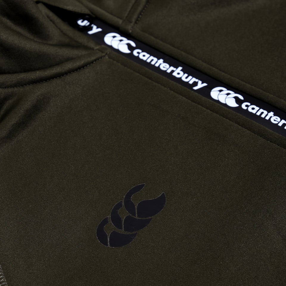 Junior Unisex 1/2 Zip Thermoreg Fleece Green