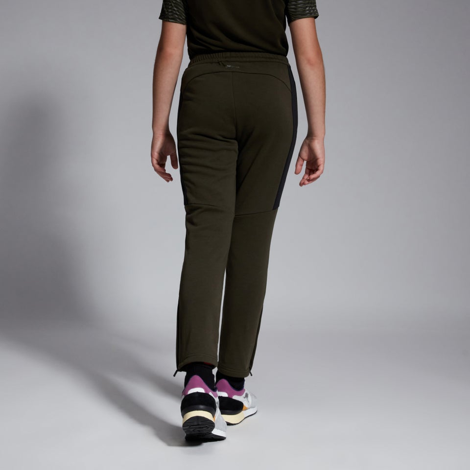 Junior Unisex Printed Panel Pant Green