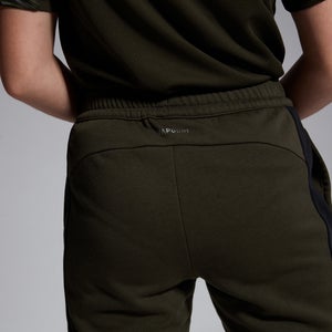 Junior Unisex Printed Panel Pant Green