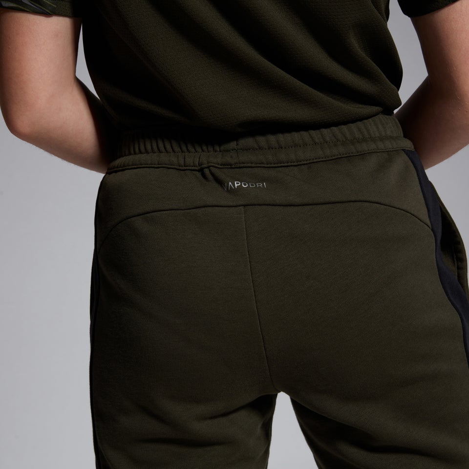 Junior Unisex Printed Panel Pant Green