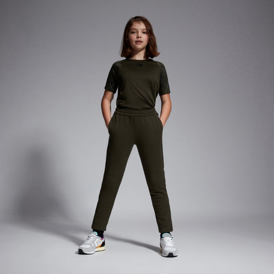 Junior Unisex Printed Panel Pant Green