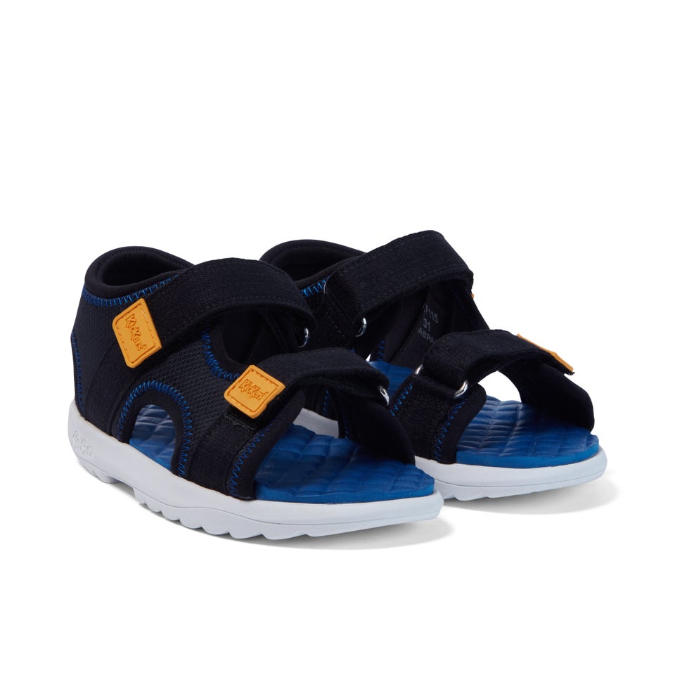 Junior Boys Kickster Sandal Black