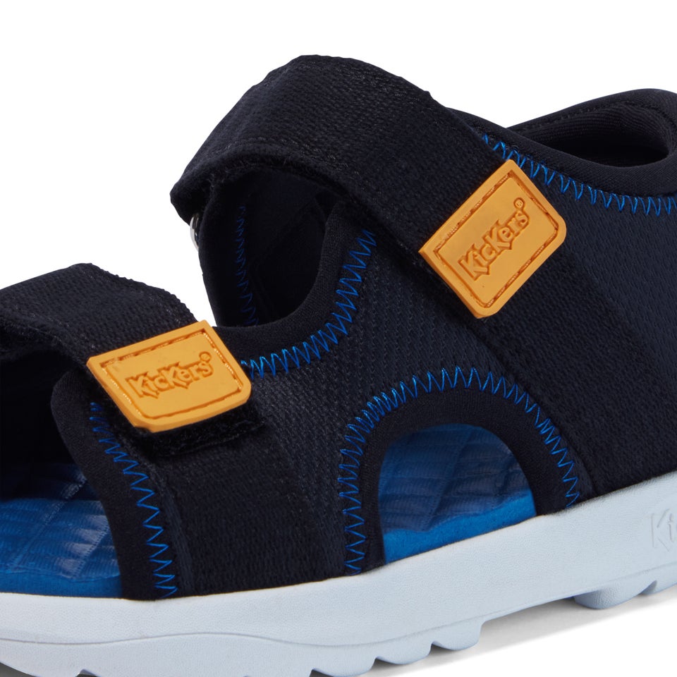 Junior Boys Kickster Sandal Black