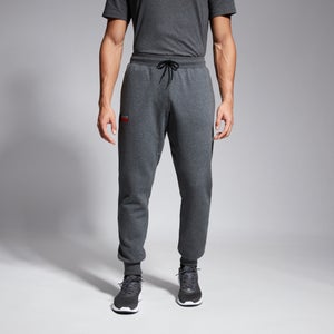 Mens Tapered Fleece Cuffpant Grey Marl