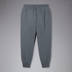 Mens Tapered Fleece Cuffpant Grey Marl