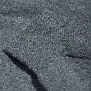 Mens Tapered Fleece Cuffpant Grey Marl