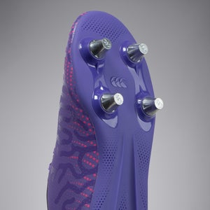 Junior Unisex Speed Infinite Team Soft Ground Boots Purple