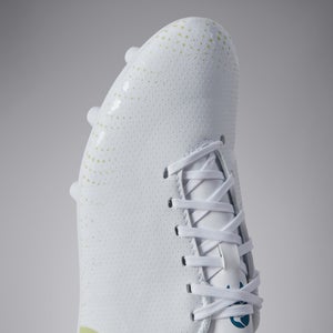 Junior Unisex Speed Infinite Team Firm Ground Boots White/Yellow