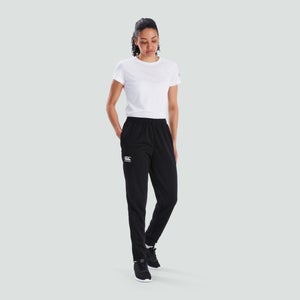 WOMENS STRETCH TAPERED PANT BLACK - 18