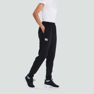 Womens Stretch Tapered Pant Black
