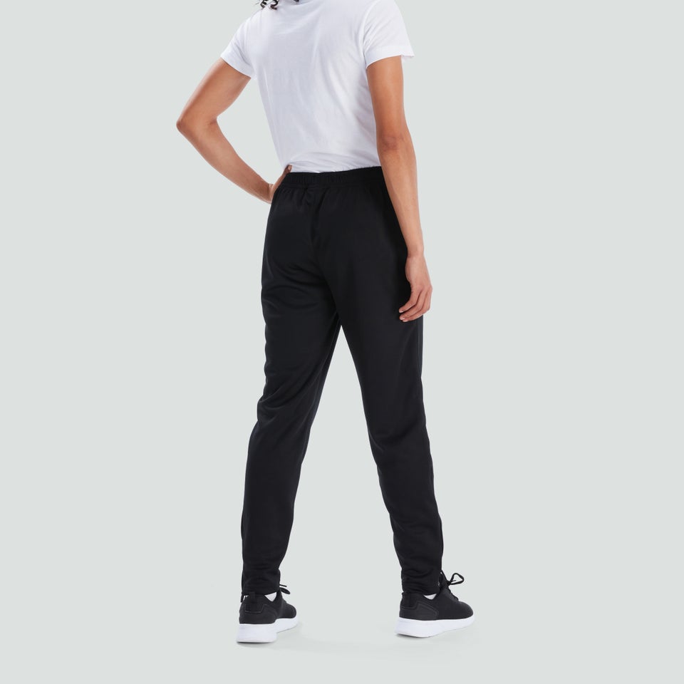 Womens Stretch Tapered Pant Black