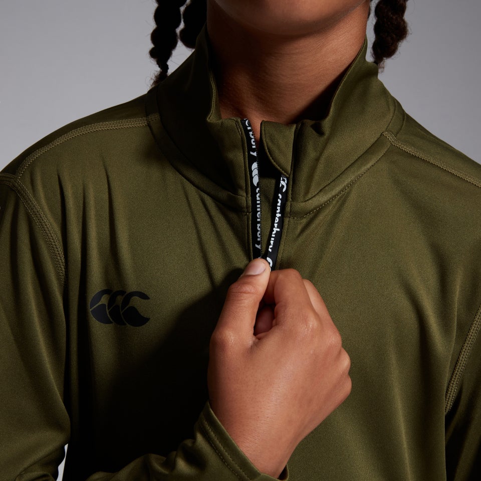 CANTERBURY VAPODRI 1ST LAYER JU GREEN