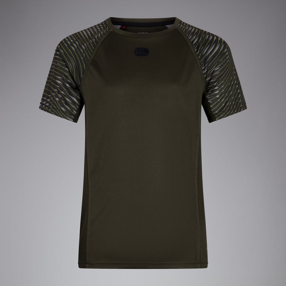 CANTERBURY SUPERLIGHT SS TEE JU GREEN