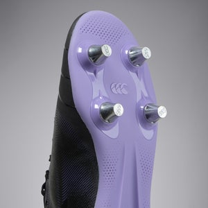 Junior Unisex Phoenix Genesis Team Soft Ground Boots Black/Purple