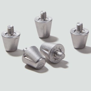 CCC PERFORMANCE STUDS -SHORT SILVER