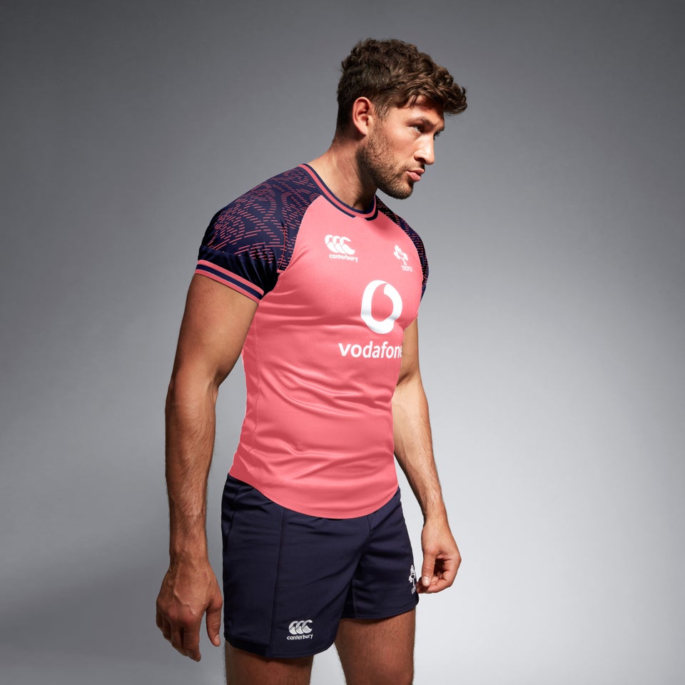 CANTERBURY IRE PRE GAME PRO JERSEY AM PINK / BLUE