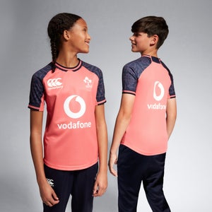 CANTERBURY IRE PRE GAM PRO JERSY JNR JU PINK / BLUE - 12