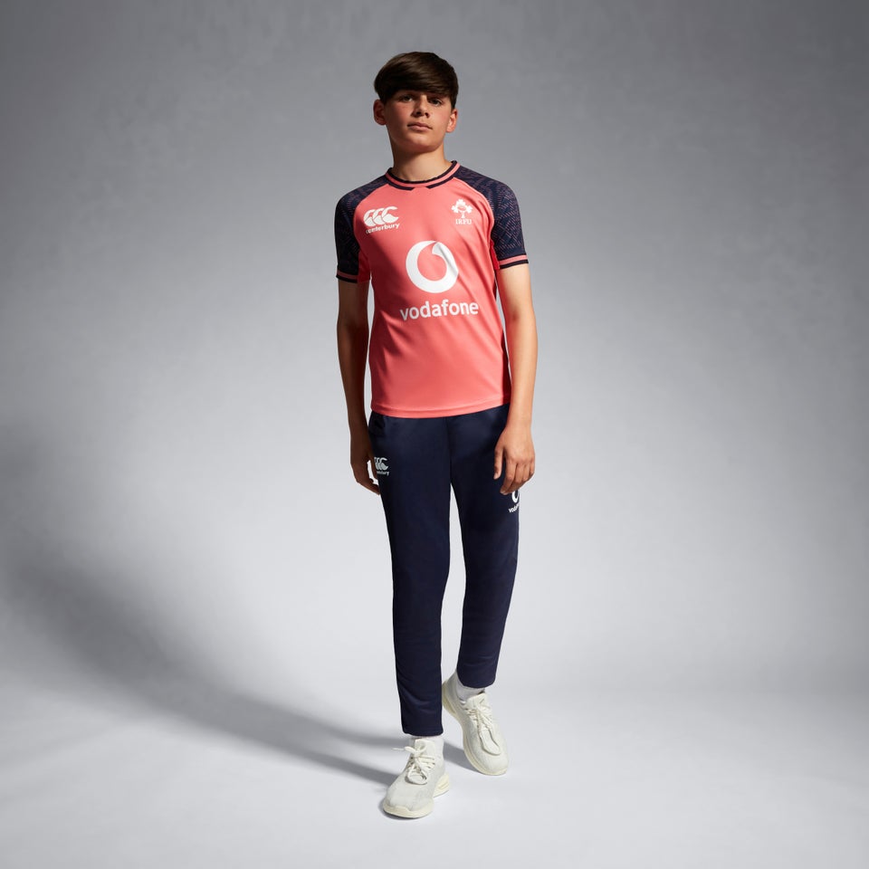 CANTERBURY IRE PRE GAM PRO JERSY JNR JU PINK / BLUE