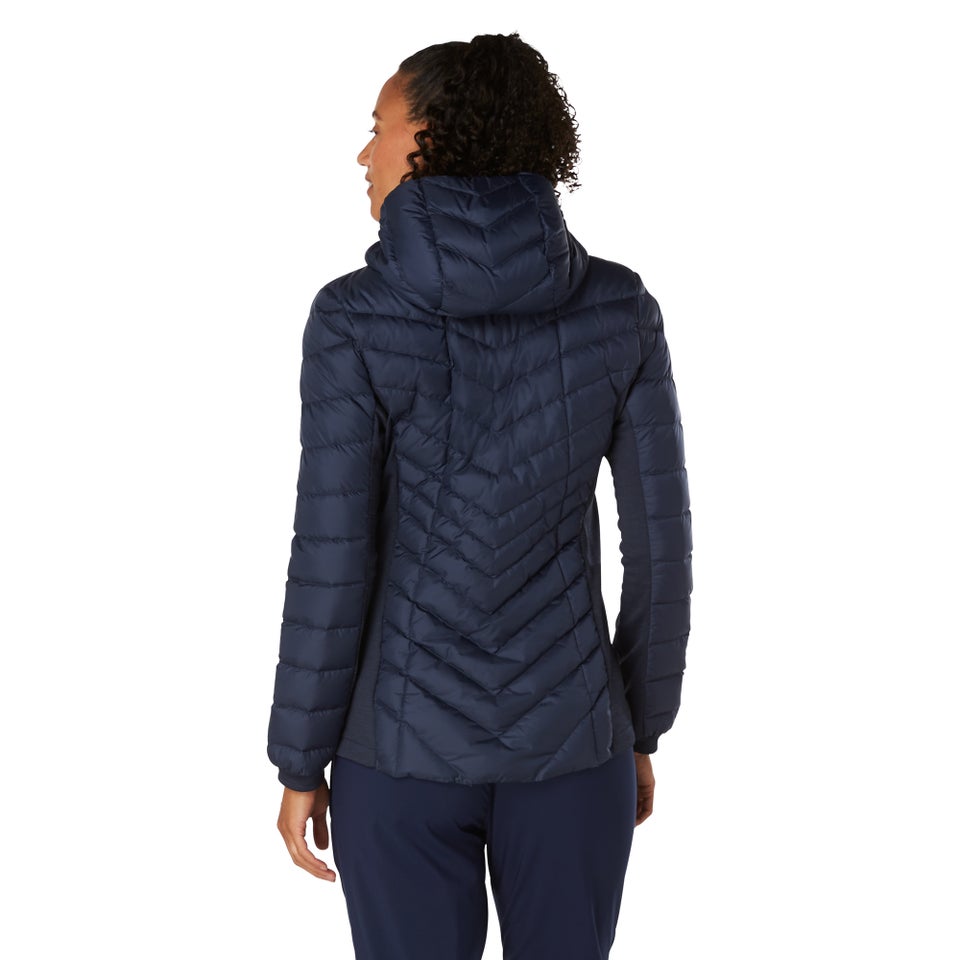Blouson réfléchissant extensible Tephra pour femmes, bleu marine