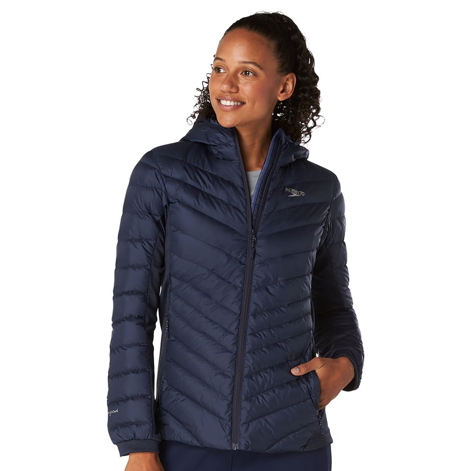 Blouson réfléchissant extensible Tephra pour femmes, bleu marine
