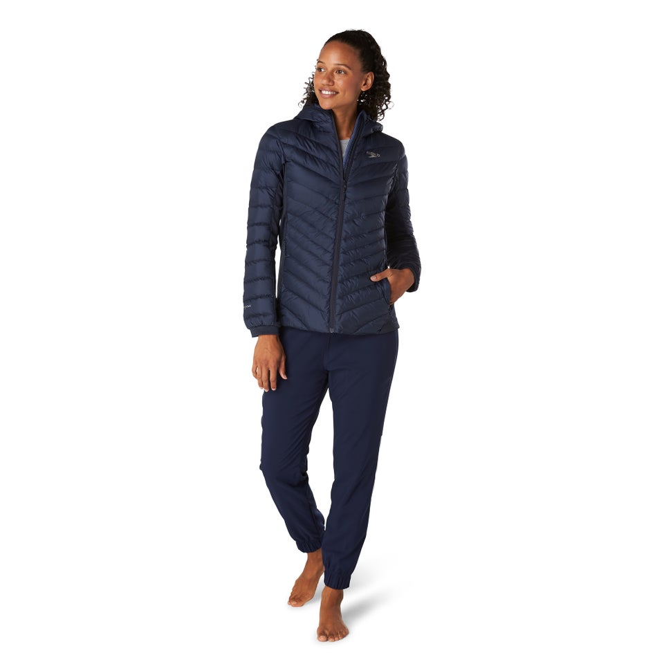 Blouson réfléchissant extensible Tephra pour femmes, bleu marine