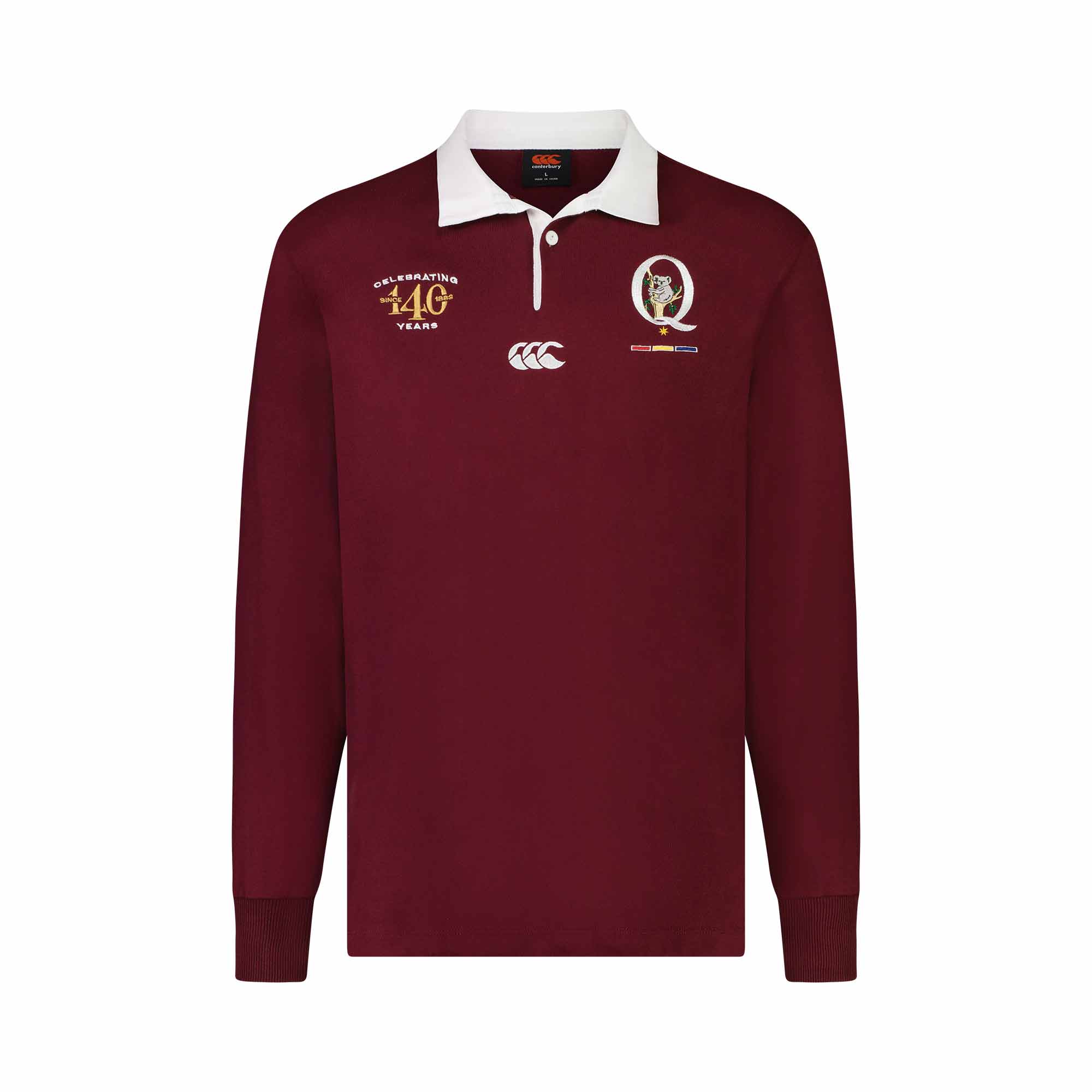Queensland Reds Canterburyマルーン 1サイズ Canterbury M QLD REDS RETRO JERSEY MAROON | Canterbury