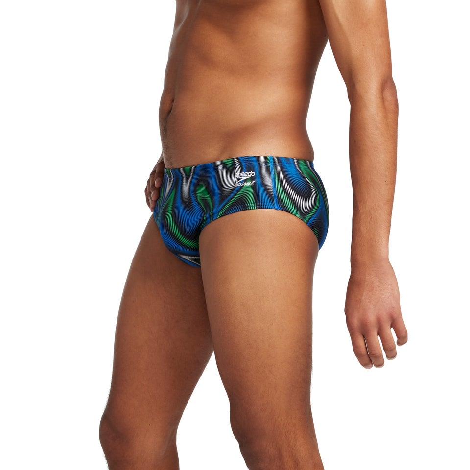 Men's Purpose Brief Blue/Green