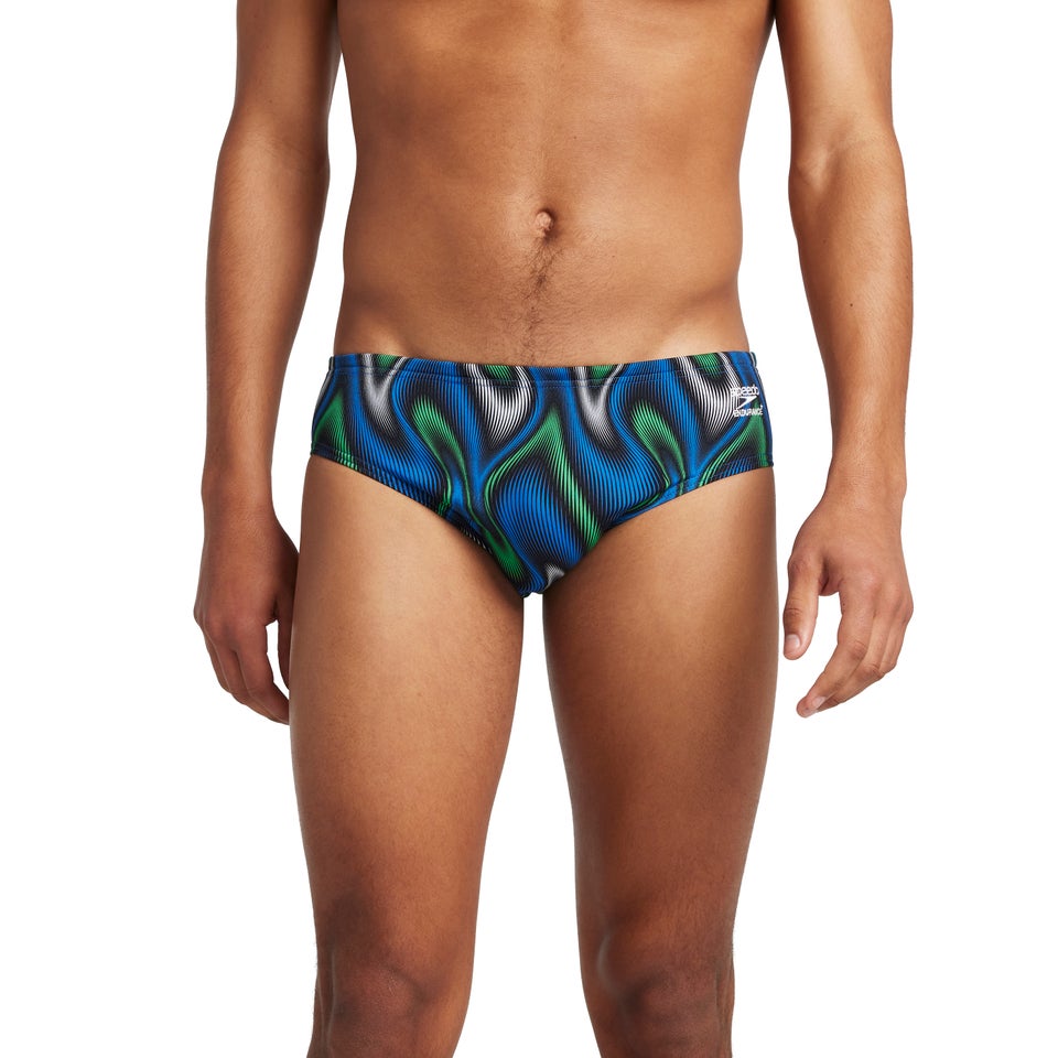 Men's Purpose Brief Blue/Green