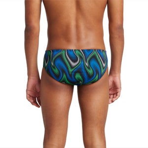 Men's Purpose Brief Blue/Green