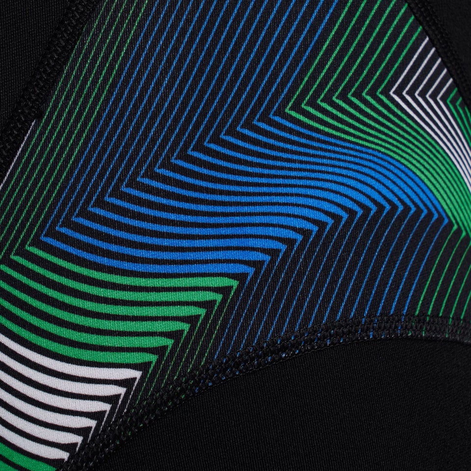 Men's Precision Splice Jammer Blue/Green