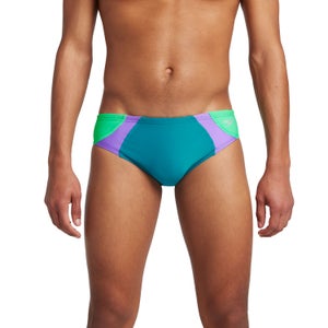 Men's Dual Colorblock One Brief Blue