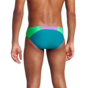 Men's Dual Colorblock One Brief Blue