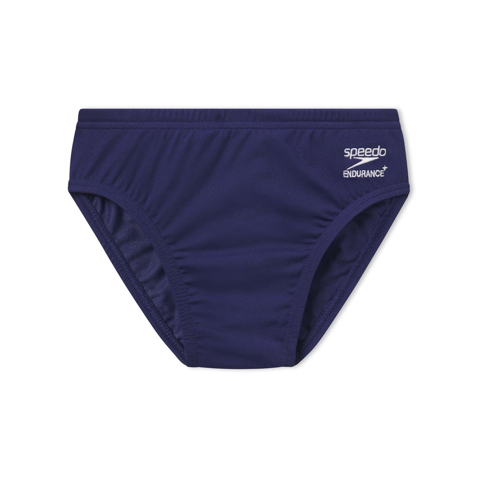Men's Solid Youth Brief Navy