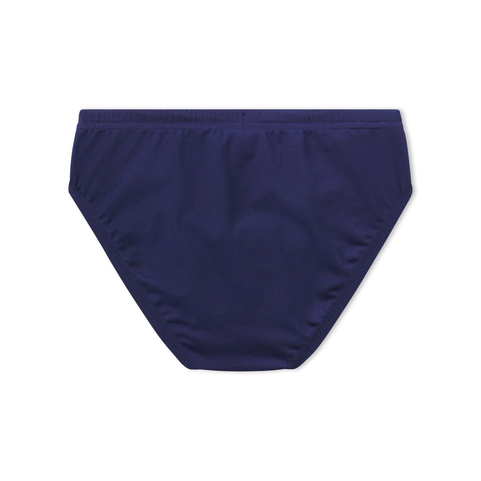 Men's Solid Youth Brief Navy